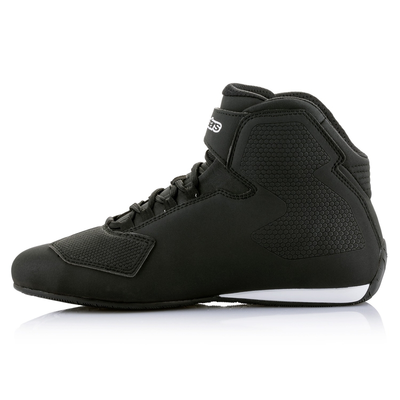 Botas de moto Alpinestars Sector Negras y Blancas