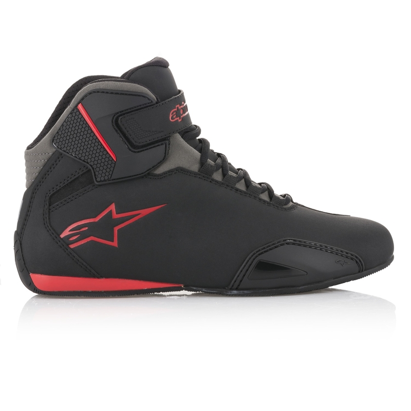 Botas de moto Alpinestars Sector Negro y Rojo