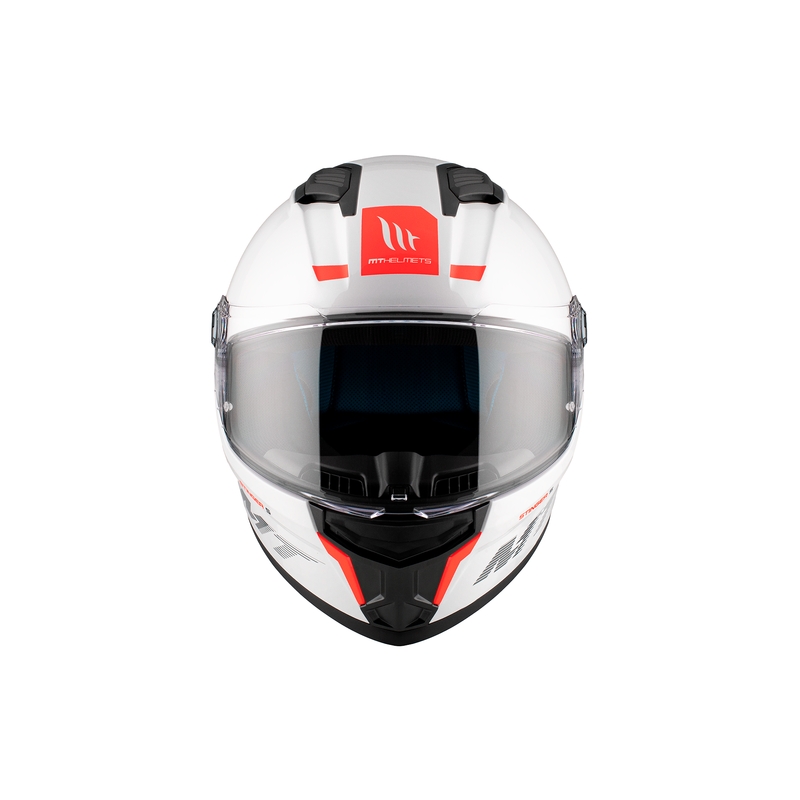 Casco integral de moto MT Stinger 2 Solid Gloss White
