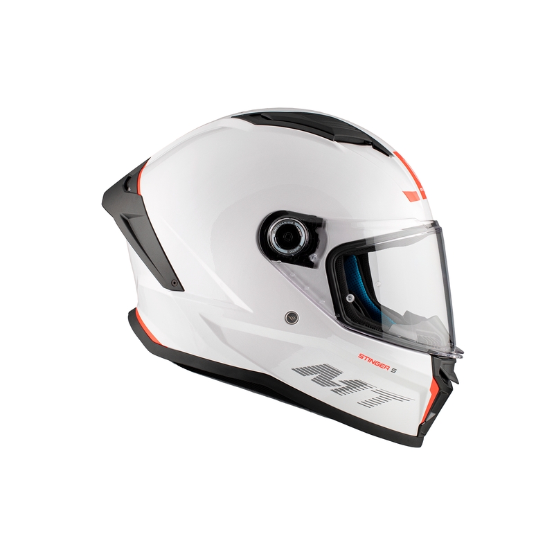 Casco integral de moto MT Stinger 2 Solid Gloss White