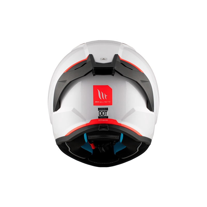 Casco integral de moto MT Stinger 2 Solid Gloss White