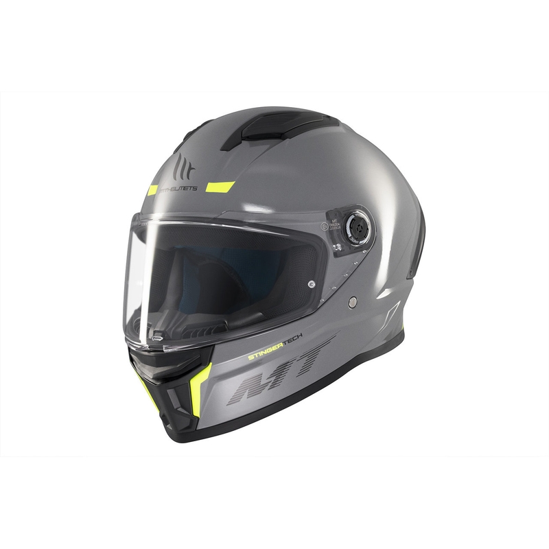 Casco integral de moto MT Stinger 2 Solid Gloss Grey