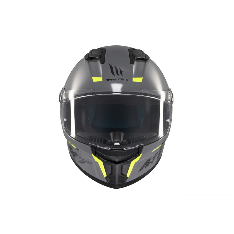 Casco integral de moto MT Stinger 2 Solid Gloss Grey