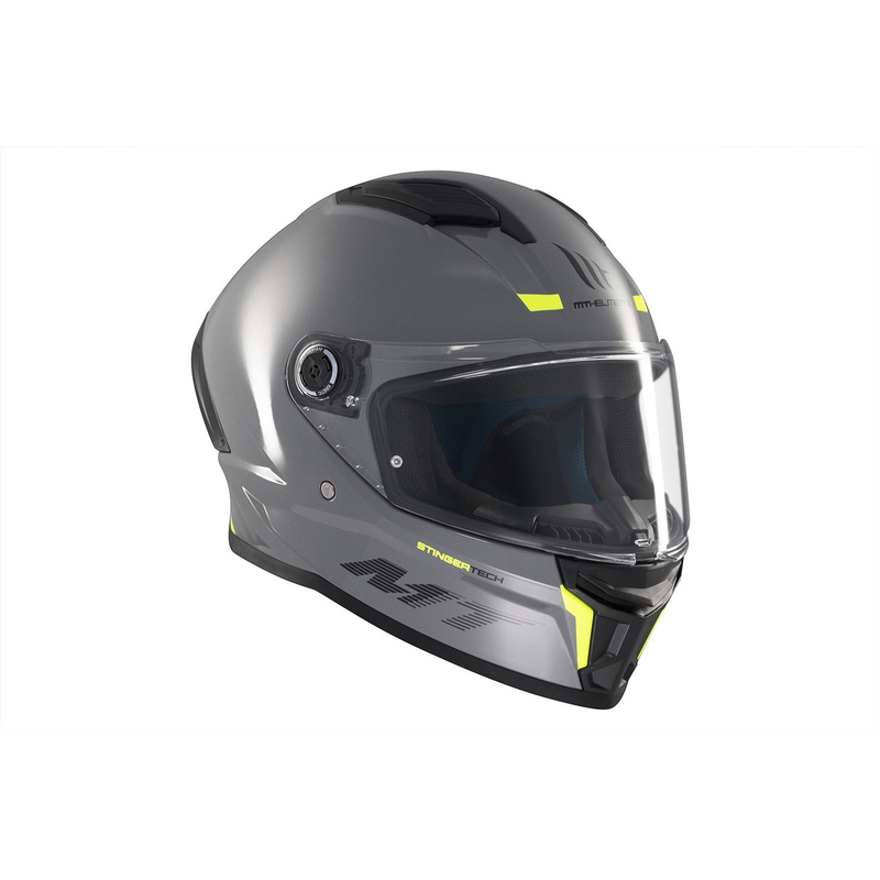 Casco integral de moto MT Stinger 2 Solid Gloss Grey