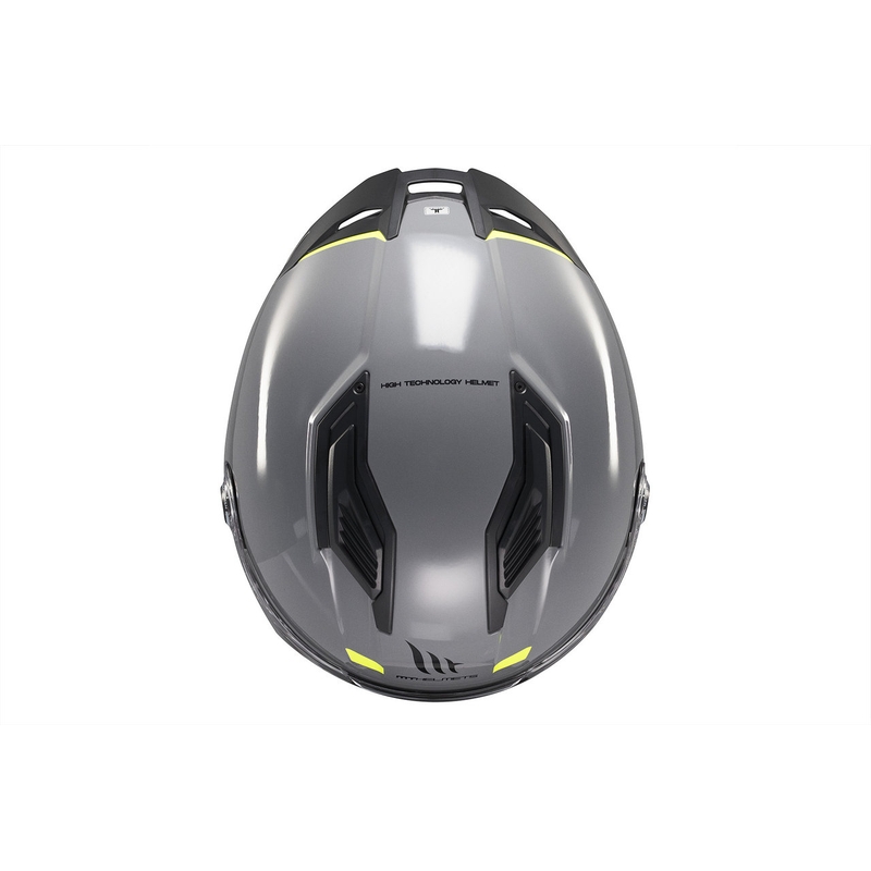 Casco integral de moto MT Stinger 2 Solid Gloss Grey