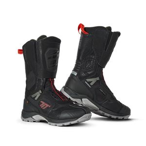 Botas de moto SEVENTY DEGREES SD-BA6 Stelvio High negro-rojo-verde