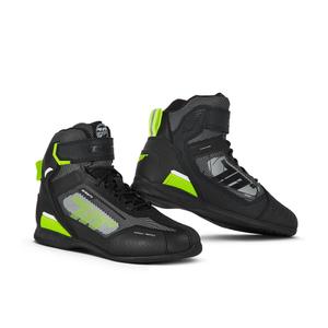 Botas de moto SEVENTY DEGREES SD-BR2 Veloce negro-amarillo fluo