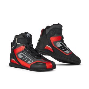 Botas de moto SEVENTY DEGREES SD-BR3 Veloce PRO negras y rojas