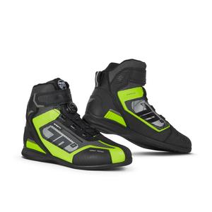 Botas de moto SEVENTY DEGREES SD-BR3 Veloce PRO negro-amarillo fluo