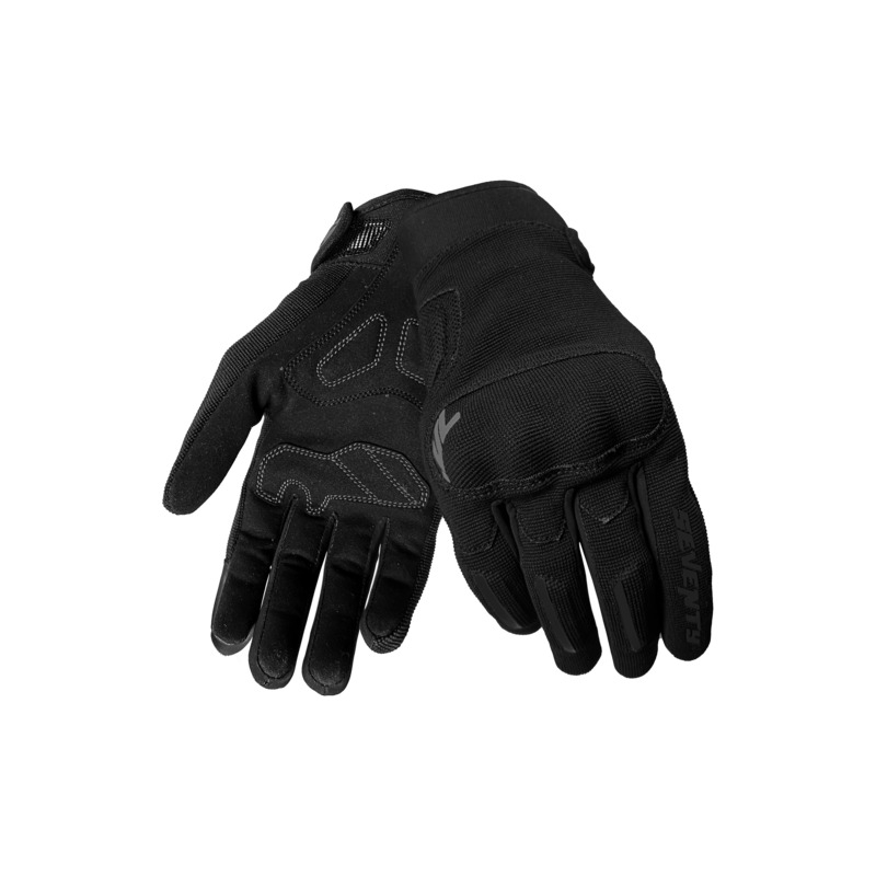 Guantes de moto para mujer Seventy Degrees SD-C42 Asphalt negro-gris