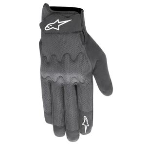 Guantes de moto Alpinestars Stated Air Negro y Plata