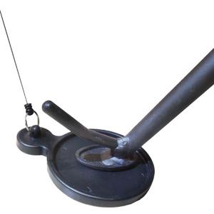 Almohadilla para caballete lateral Louis con retracción automática negro
