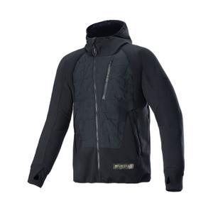 Chaqueta de moto Alpinestars MO.ST.EQ Hybrid negra