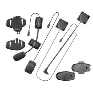 Interphone HD audiokit de repuesto con micrófono plano para TOUR, ACTIVE, CONNECT