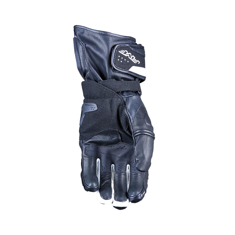 Guantes de moto FIVE RFX4 EVO blanco y negro