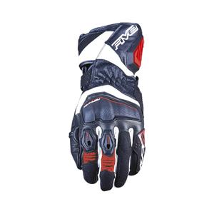 Guantes de moto FIVE RFX4 EVO negro-blanco-rojo