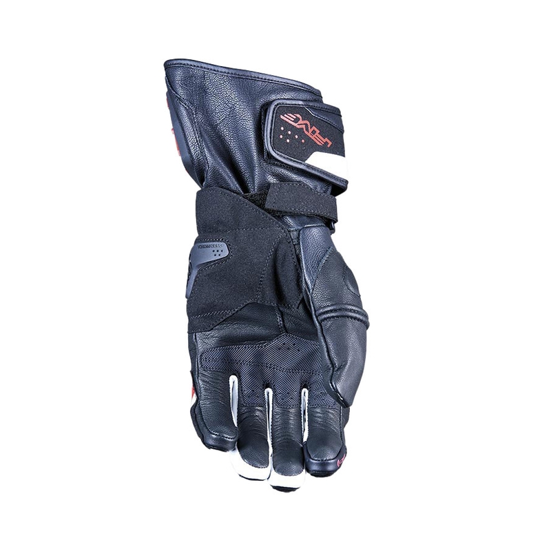 Guantes de moto FIVE RFX4 EVO negro-blanco-rojo