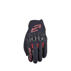 Guantes de moto FIVE Tricks negro-rojo