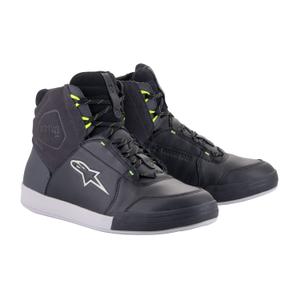 Botas de moto Alpinestars Chrome Drystar Negro-Gris-Amarillo Flúo