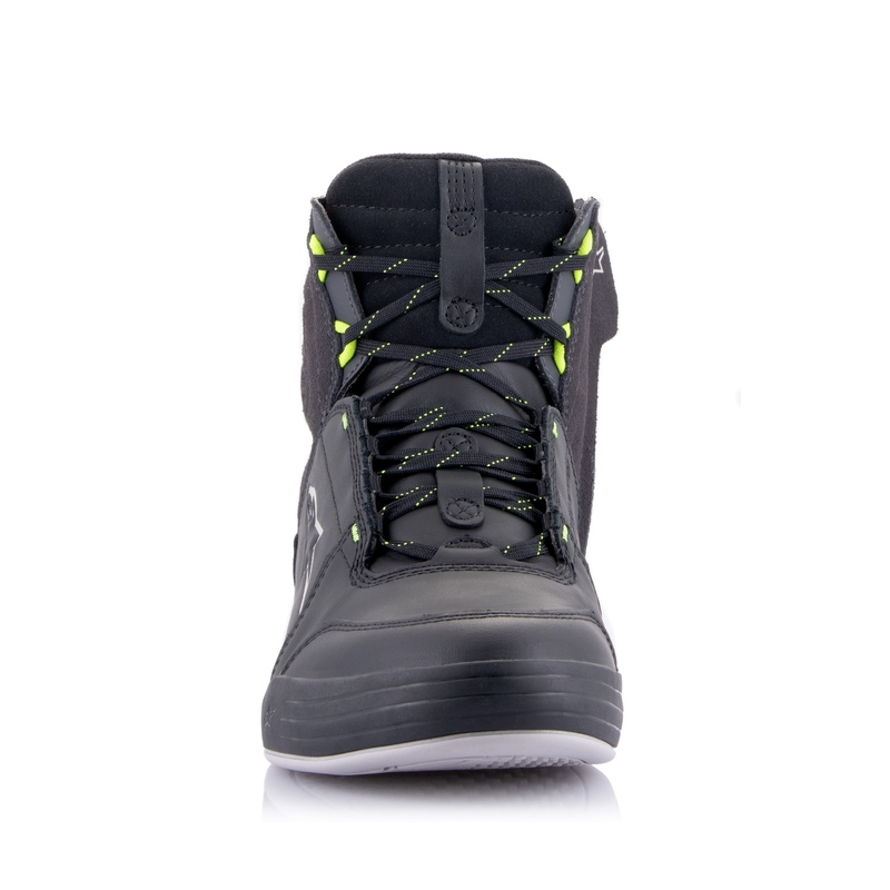 Botas de moto Alpinestars Chrome Drystar Negro-Gris-Amarillo Flúo