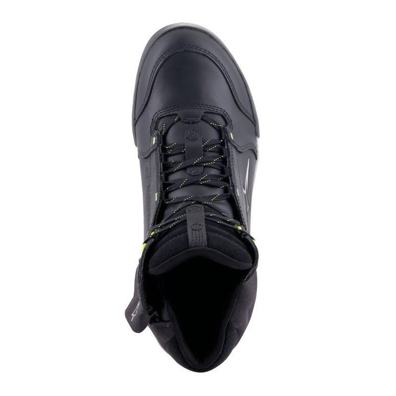 Botas de moto Alpinestars Chrome Drystar Negro-Gris-Amarillo Flúo