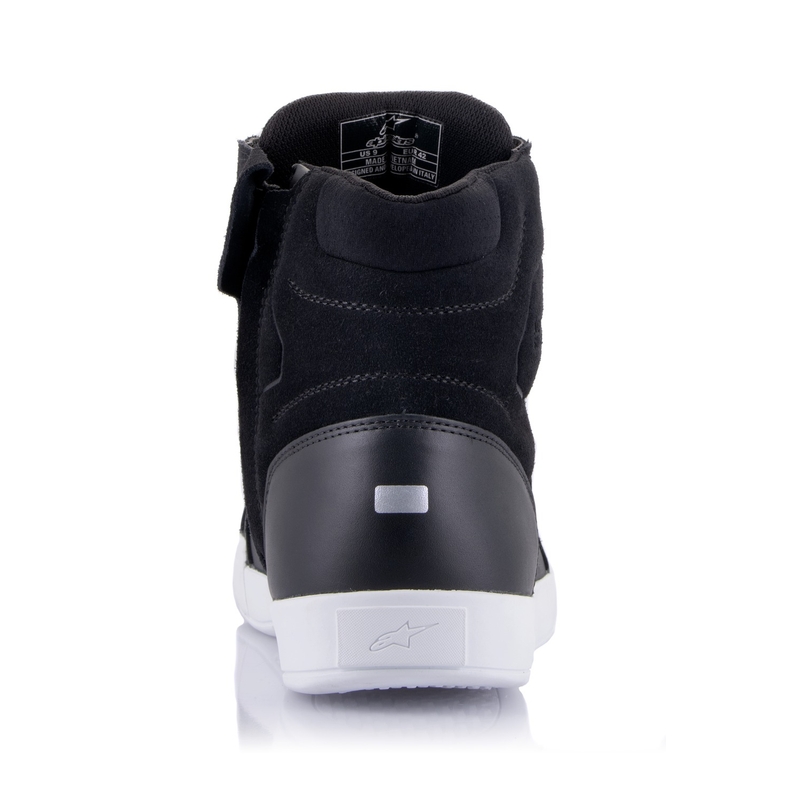 Botas de moto Alpinestars Chrome Drystar Negras, Blancas y Azules
