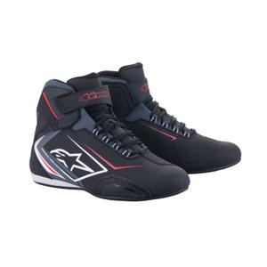 Botas de moto Alpinestars Sektor Waterproof Negras, Blancas y Grises