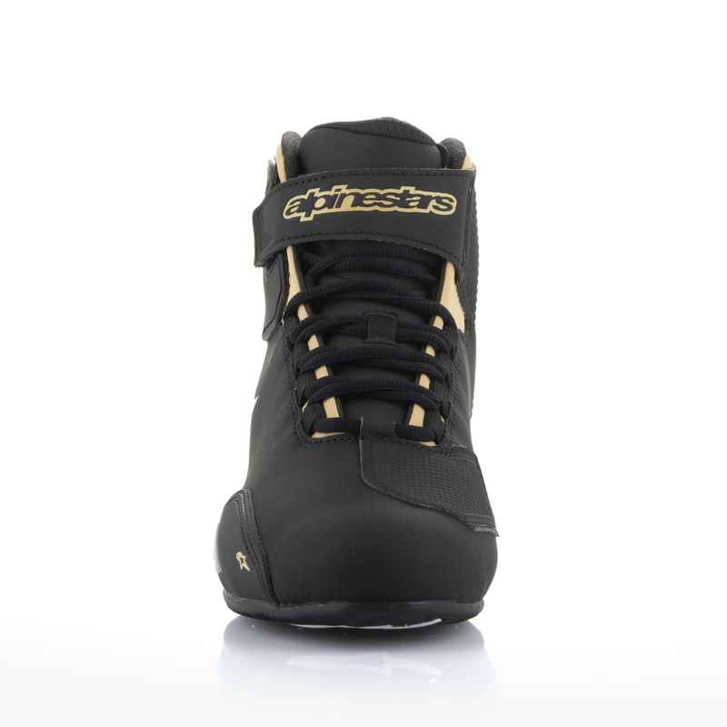 Botas de moto Alpinestars Stella Sector Negro-Champán para mujer