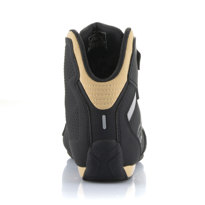 Botas de moto Alpinestars Stella Sector Negro-Champán para mujer