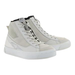 Botas de moto Alpinestars Stella Stated Podium Mujer Blanco y Gris
