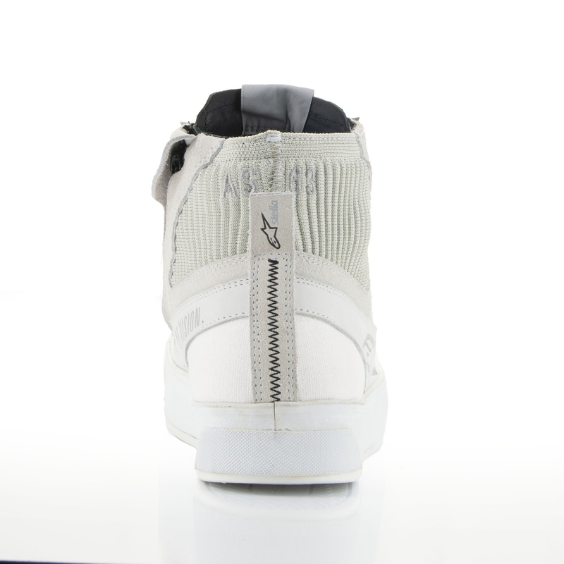 Botas de moto Alpinestars Stella Stated Podium Mujer Blanco y Gris