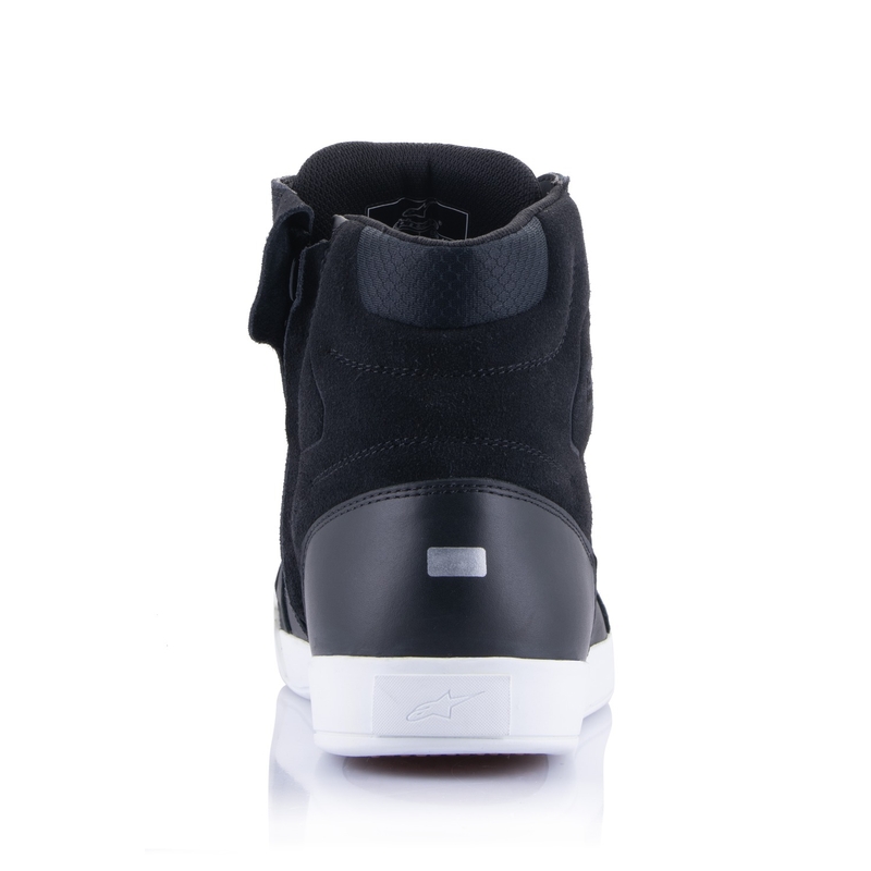 Botas de moto Alpinestars para mujer Stella Chrome Drystar en negro, blanco y rosa