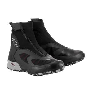 Botas de moto Alpinestars CR-8 Gore-Tex Negro-Gris-Rojo