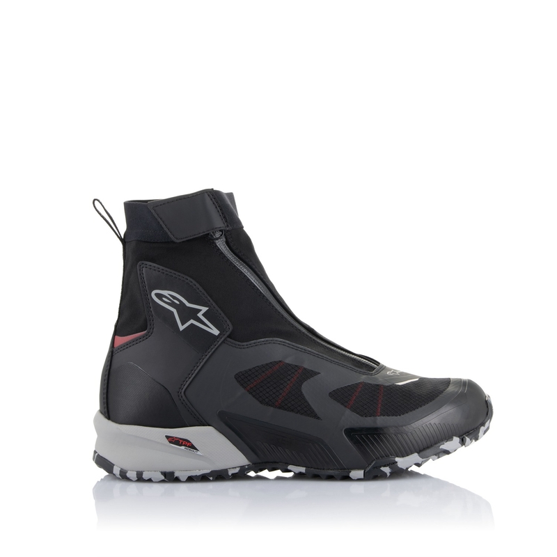Botas de moto Alpinestars CR-8 Gore-Tex Negro-Gris-Rojo