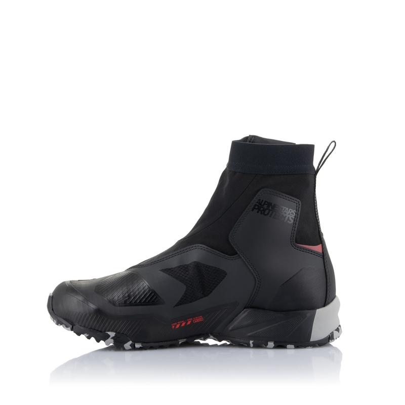 Botas de moto Alpinestars CR-8 Gore-Tex Negro-Gris-Rojo