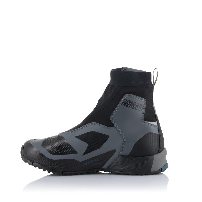 Botas de moto Alpinestars CR-8 Gore-Tex Negro-Gris-Azul