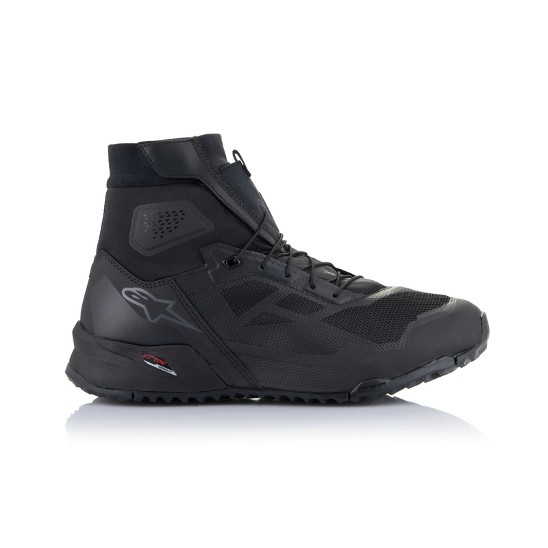 Botas de moto Alpinestars CR-1 negras y gris oscuro