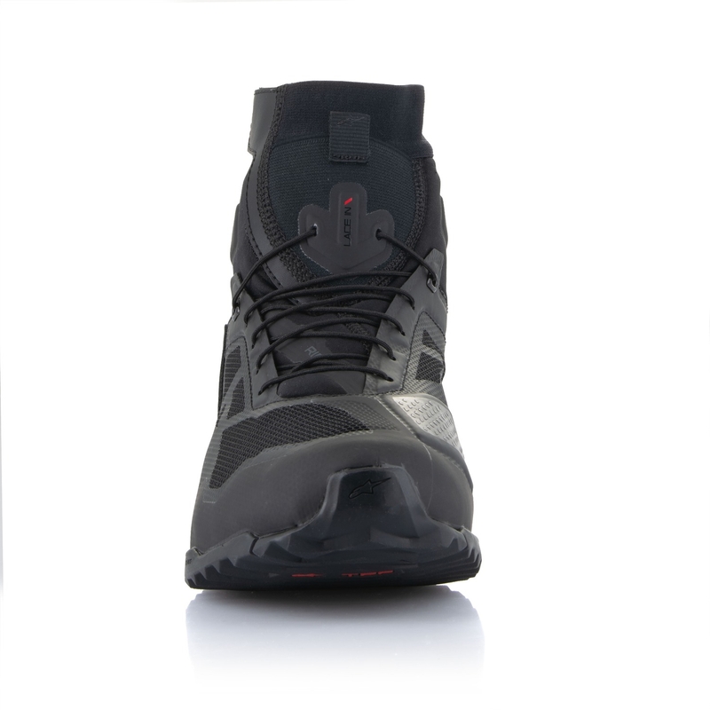 Botas de moto Alpinestars CR-1 negras y gris oscuro