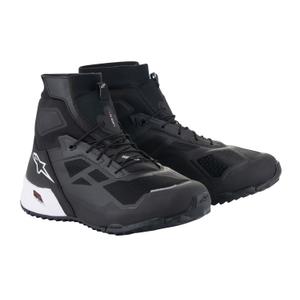 Botas de moto Alpinestars CR-1 blancas y negras