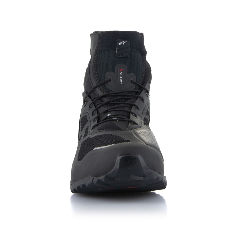 Botas de moto Alpinestars CR-1 blancas y negras