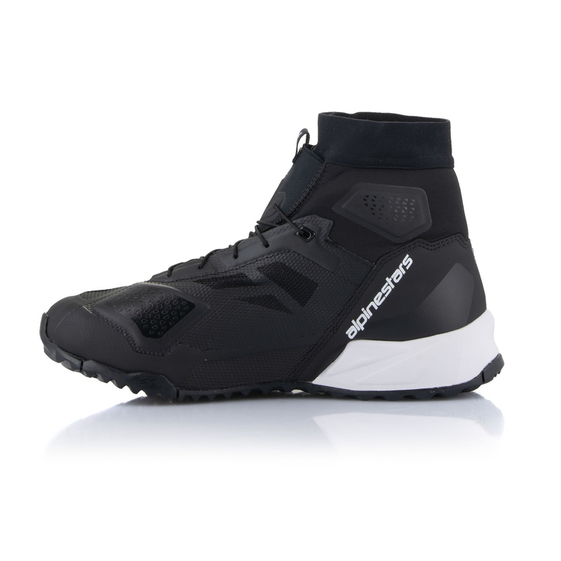 Botas de moto Alpinestars CR-1 blancas y negras