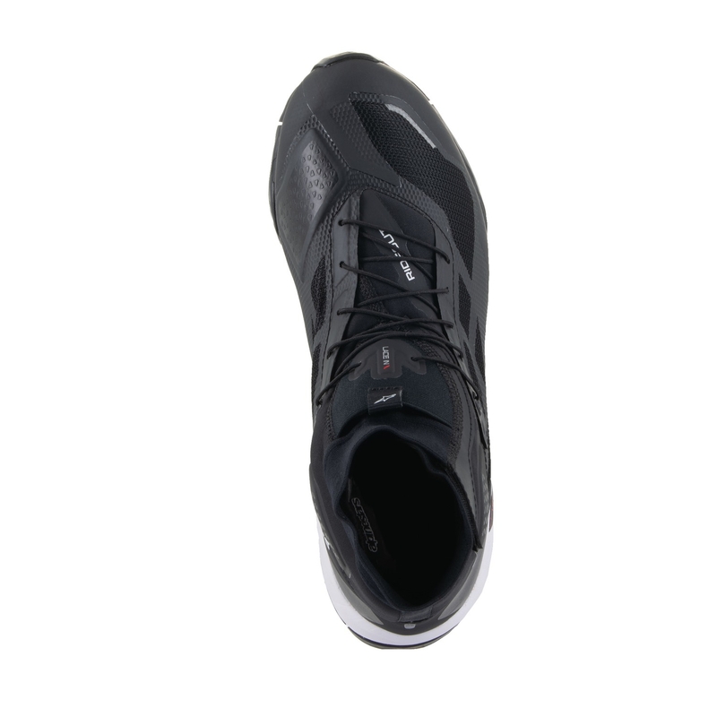 Botas de moto Alpinestars CR-1 blancas y negras