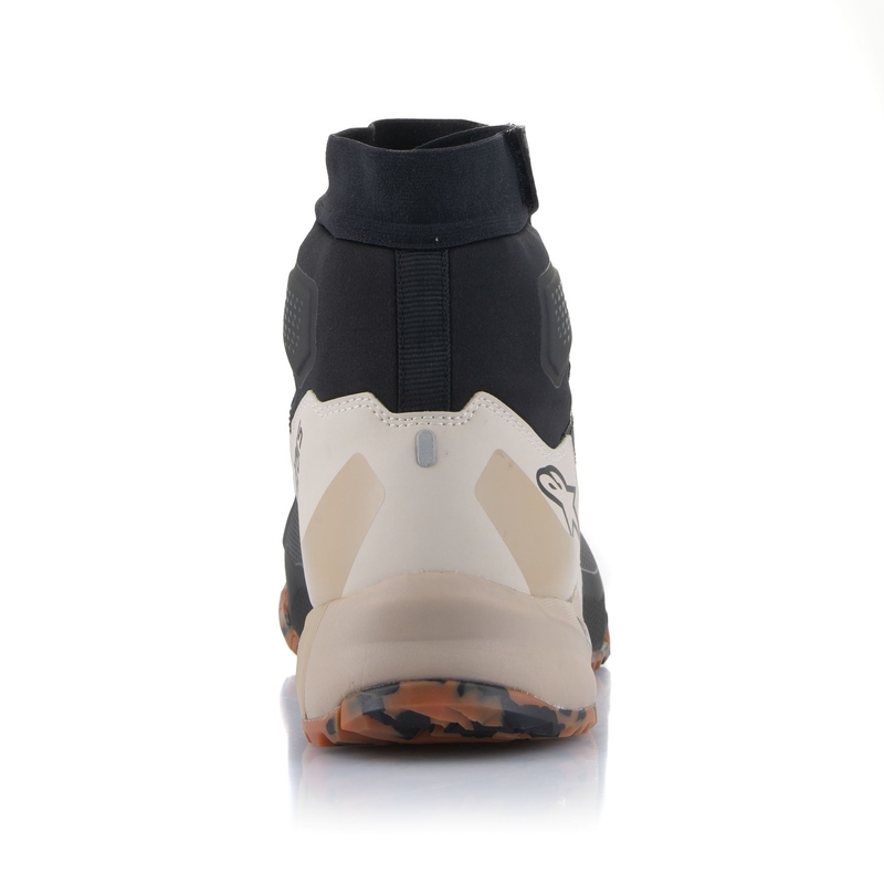 Botas de moto Alpinestars CR-1 negras y marrón claro
