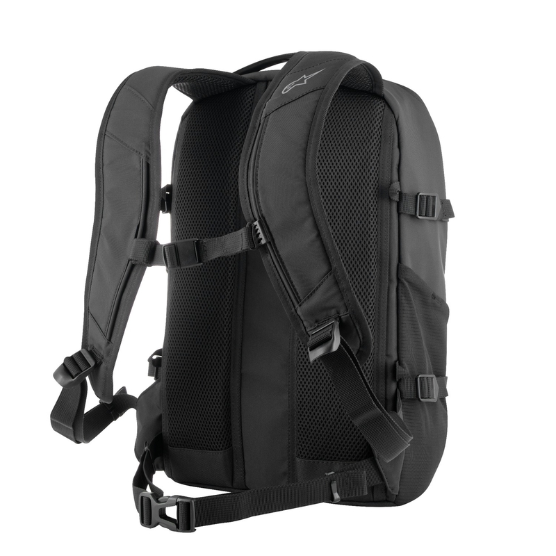 Mochila para moto Alpinestars AMP-3 negra 17 l
