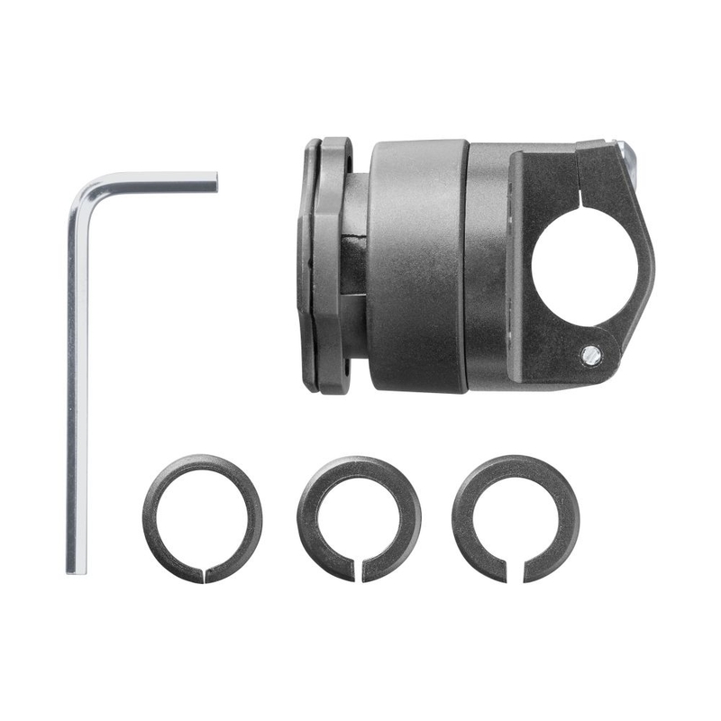 Soporte Interphone QUIKLOX para espejo o pasamanos de motocicleta