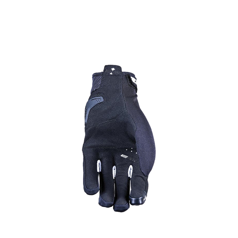 Guantes de moto para niño FIVE RS3 EVO blanco y negro