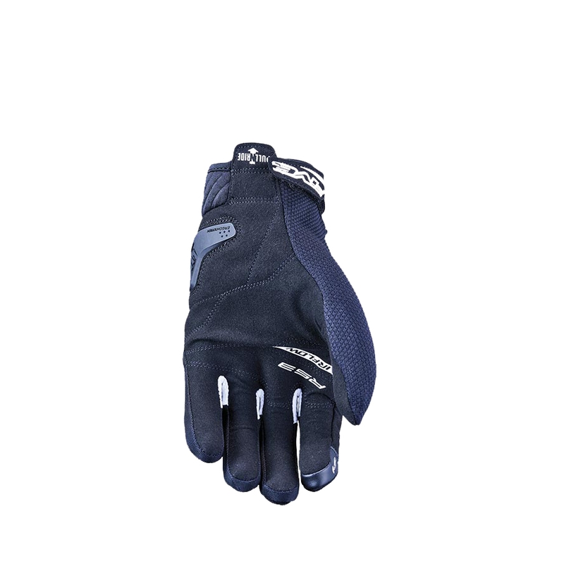 Guantes de moto FIVE RS3 EVO Airflow blanco y negro
