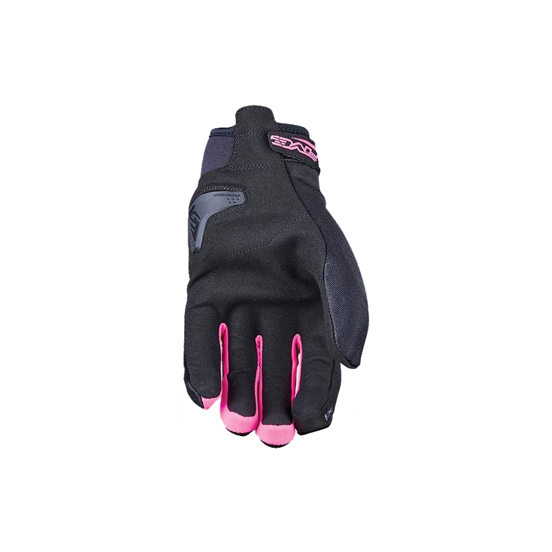 Guantes de moto para mujer FIVE Globe EVO negro-rosa fluo liquidación