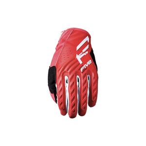 Guantes de motocross infantiles FIVE MXF3 EVO rojo