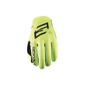 Guantes de motocross FIVE MXF4 amarillo fluo